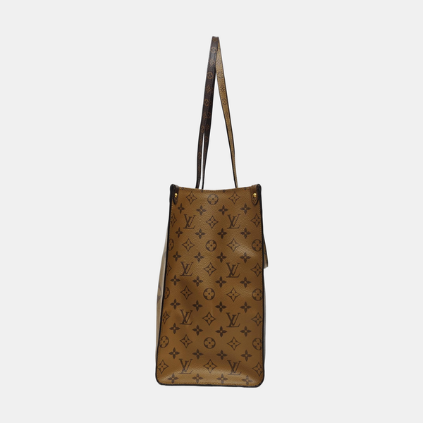 ONTHEGO GM Monogram Coated Canvas Brown