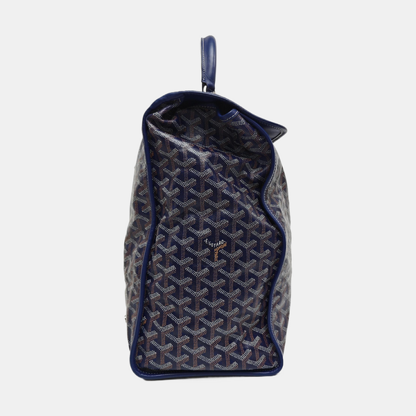 Saint Léger Coated Canvas Blue