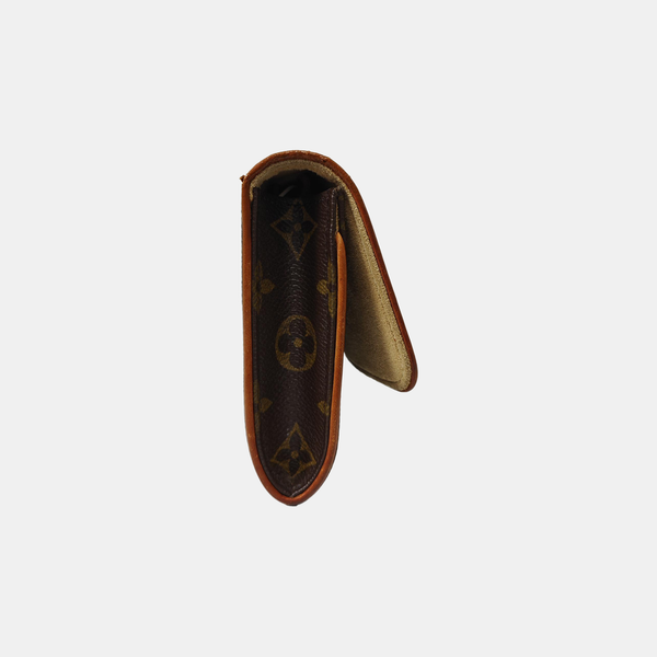 TWIN GM Monogram Coated Canvas Brown