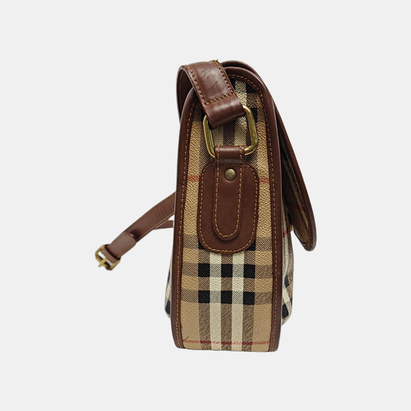 Coated Canvas Shoulder Bag Multicolor