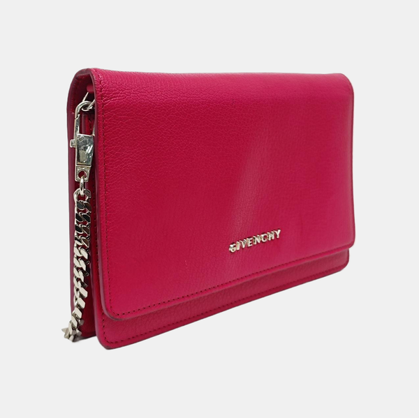 Calfskin Shoulder Bag Red