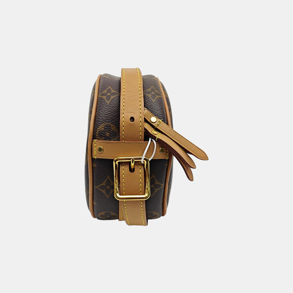 BOITE CHAPEAU PM Monogram Coated Canvas Brown