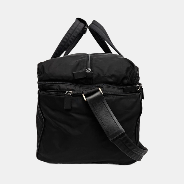 Nylon Shoulder Bag Black