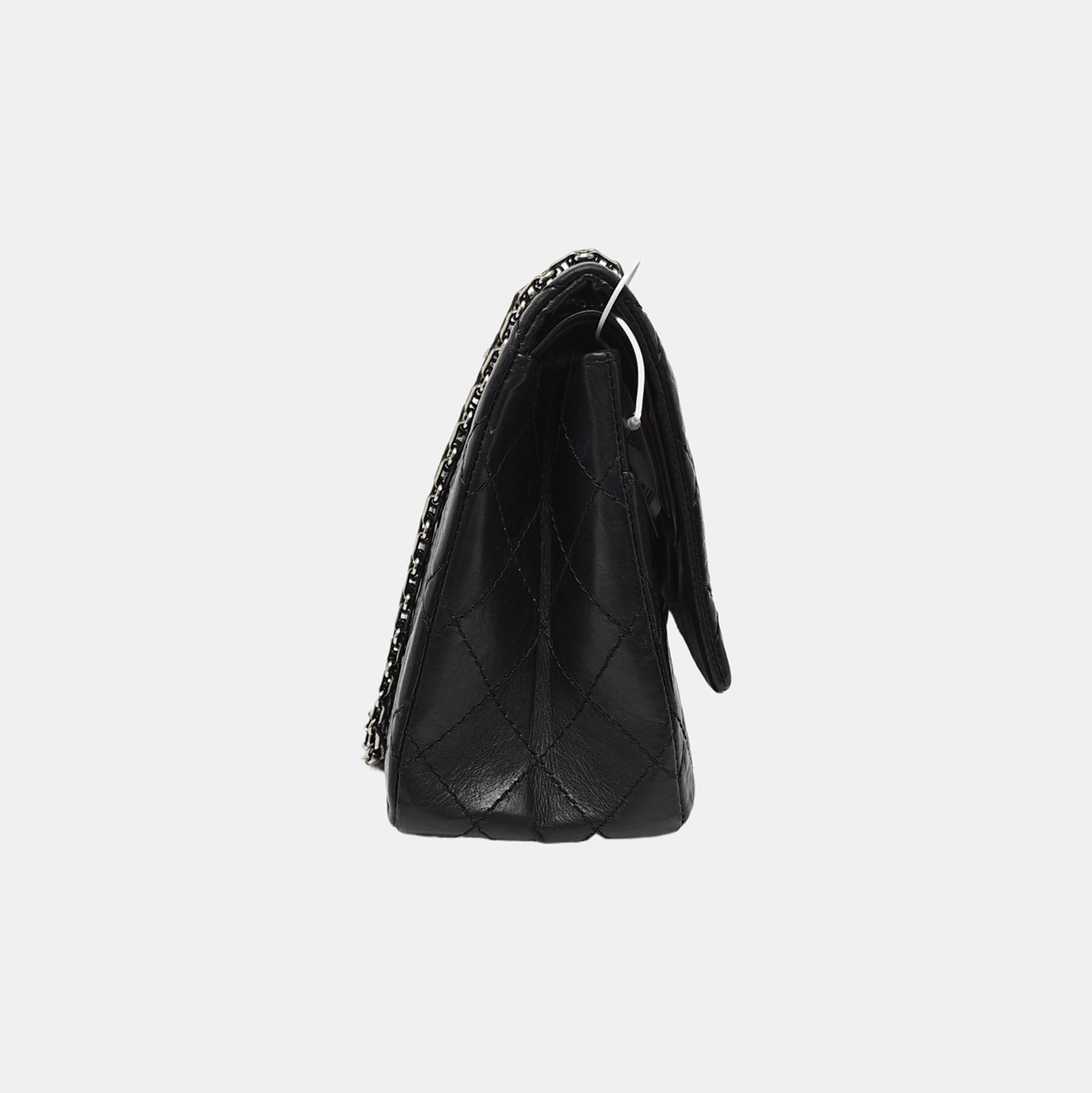 Authenticated pre-owned  2.55 227 (jumbo) Quilted Vintage Calf Black - Shoulder Bag at Looply