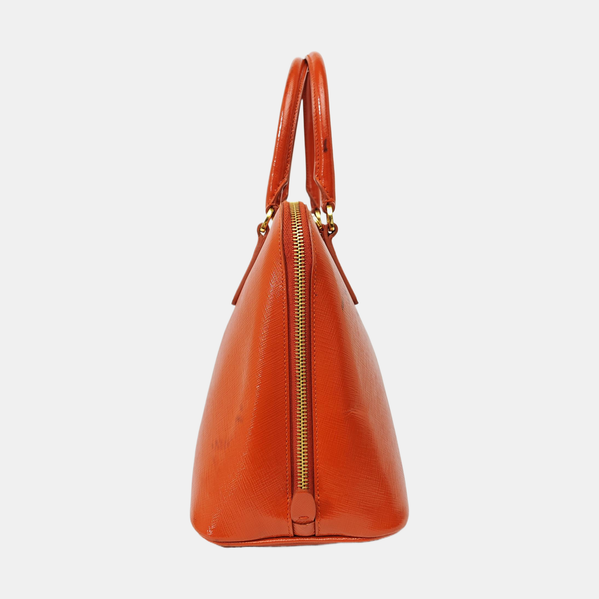 Promenade Saffiano Calfskin Orange