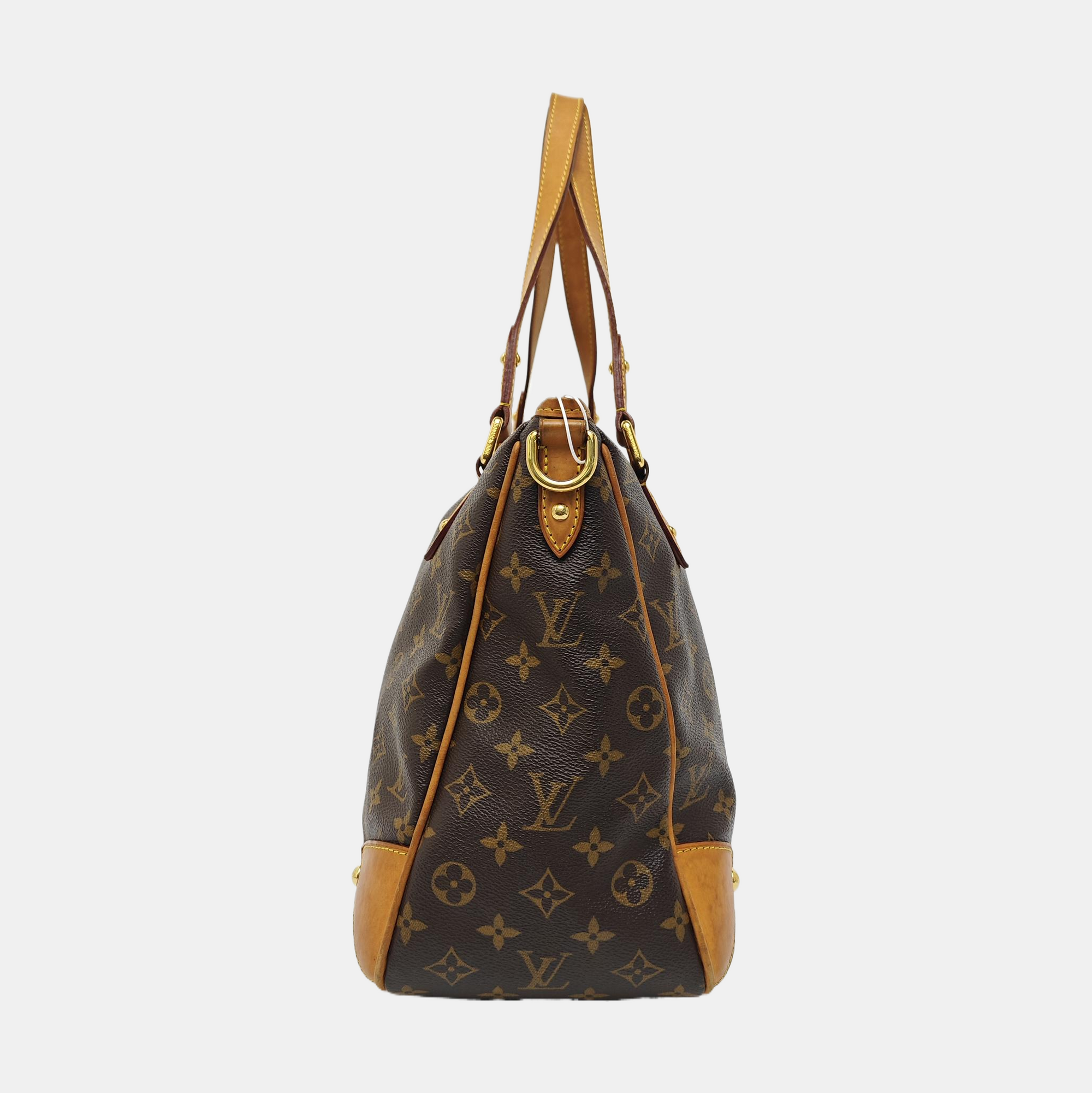 ESTRELA GM Monogram Coated Canvas Brown