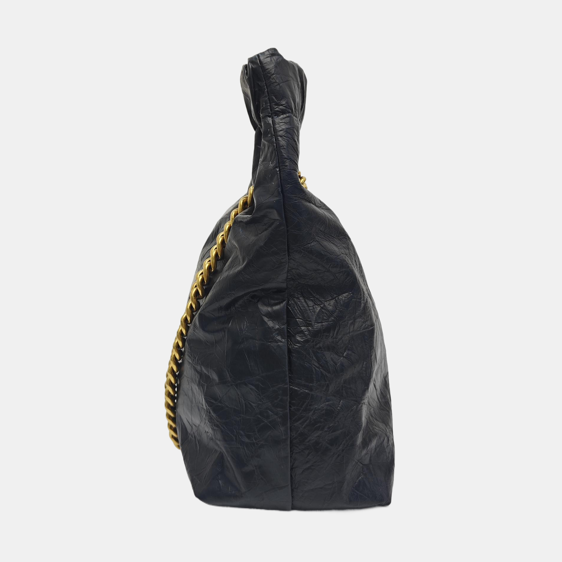 Calfskin Shoulder Bag Black