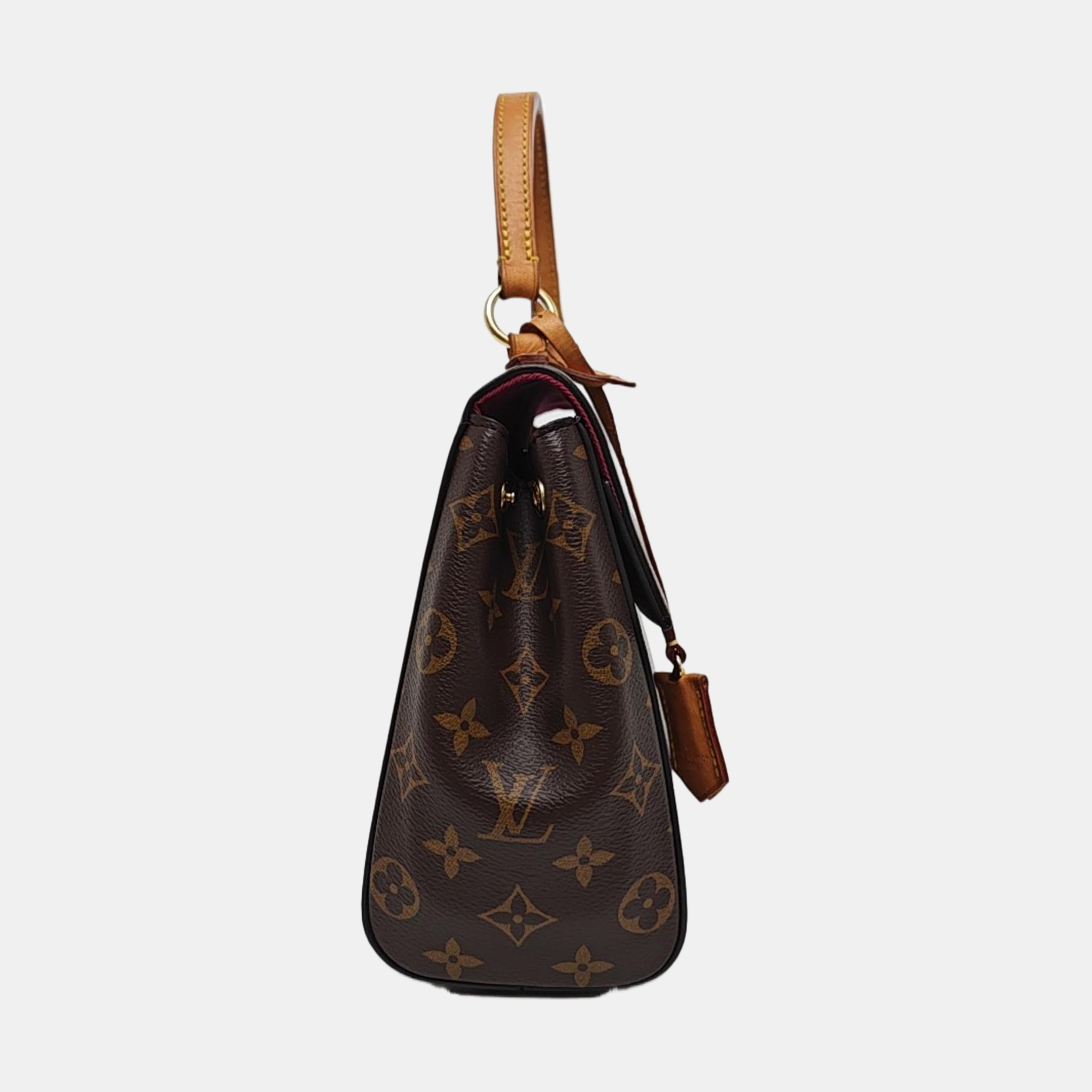 CLUNY PM Monogram Coated Canvas Brown