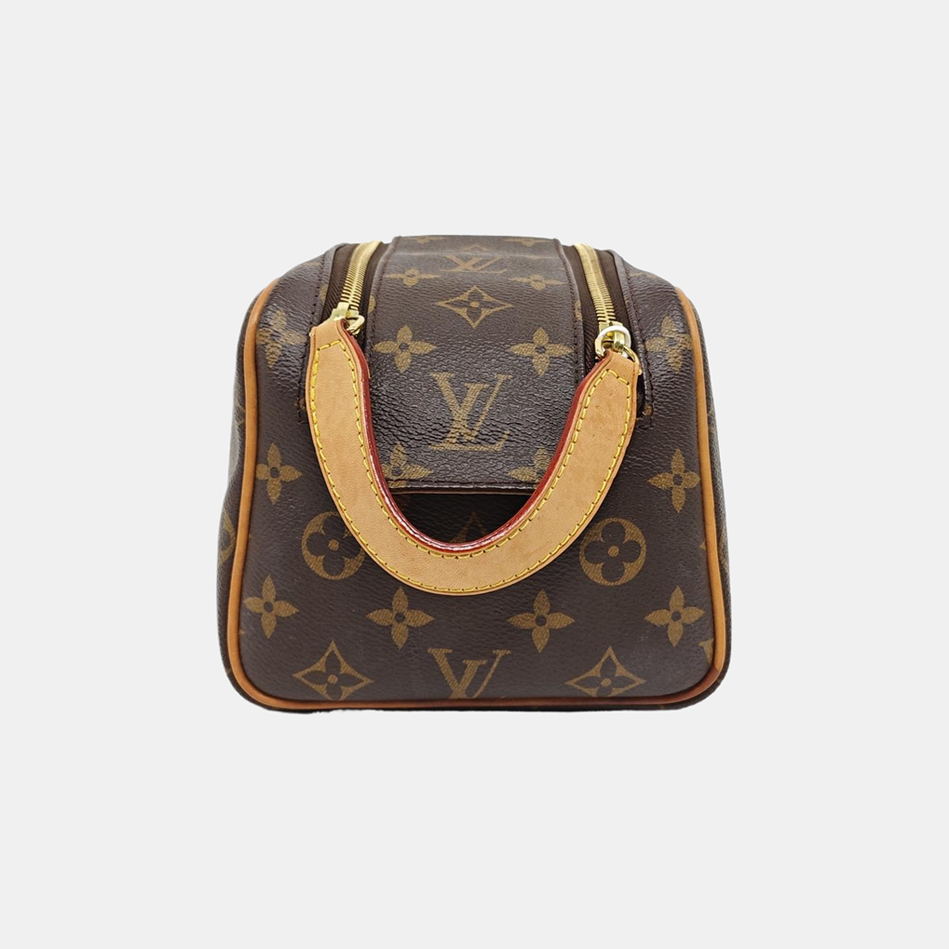 DOPP Monogram Coated Canvas Brown