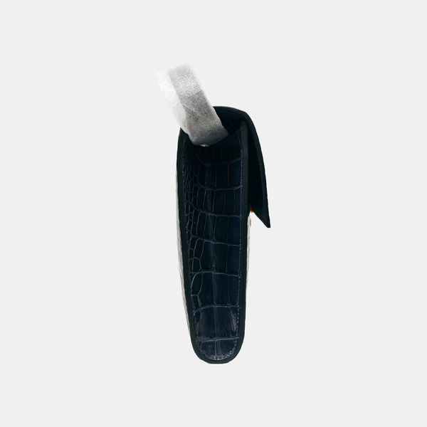 Clic 16 Shiny Porosus Crocodile Blue