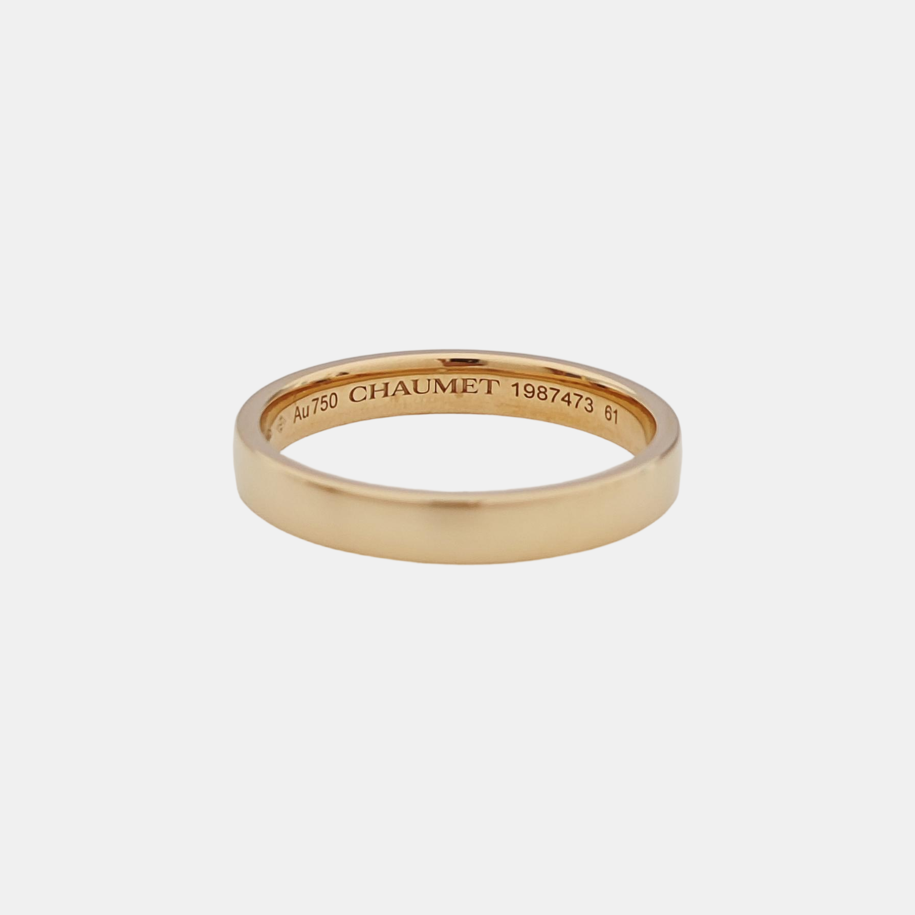 LES ÉTERNELLES 18k Rose Gold Ring EU 61
