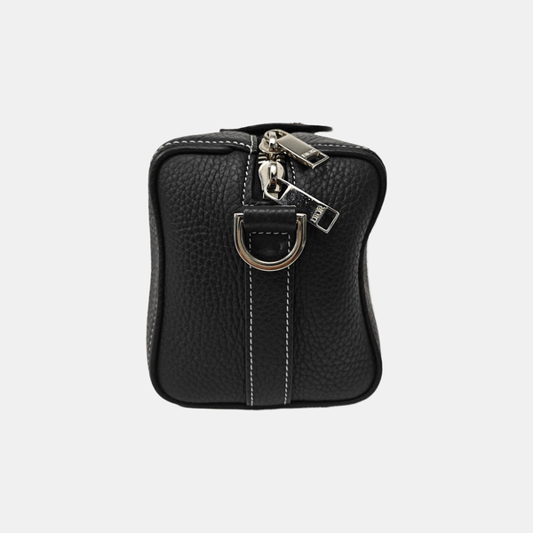 Calfskin Shoulder Bag Black