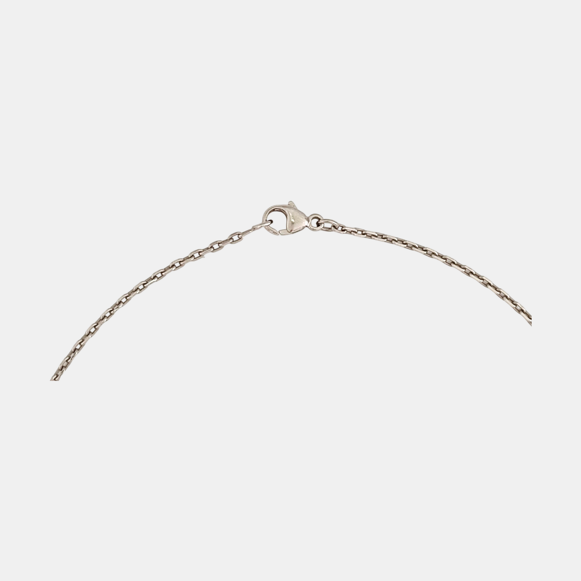 Pop H Metal Silver Necklace