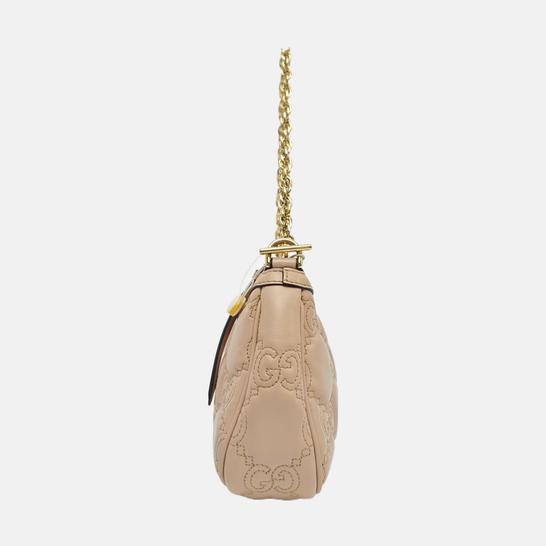 GG Matelassé Monogram Calfskin Pink
