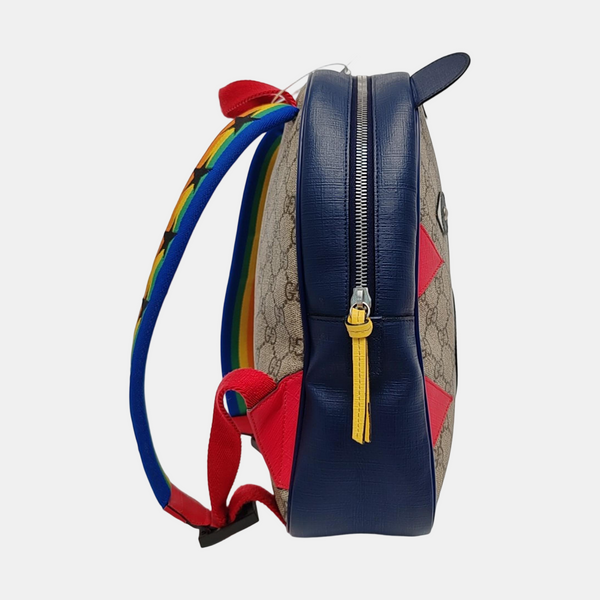 Monogram Coated Canvas Backpack Multicolor