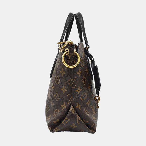 FLOWER PM Monogram Coated Canvas Brown