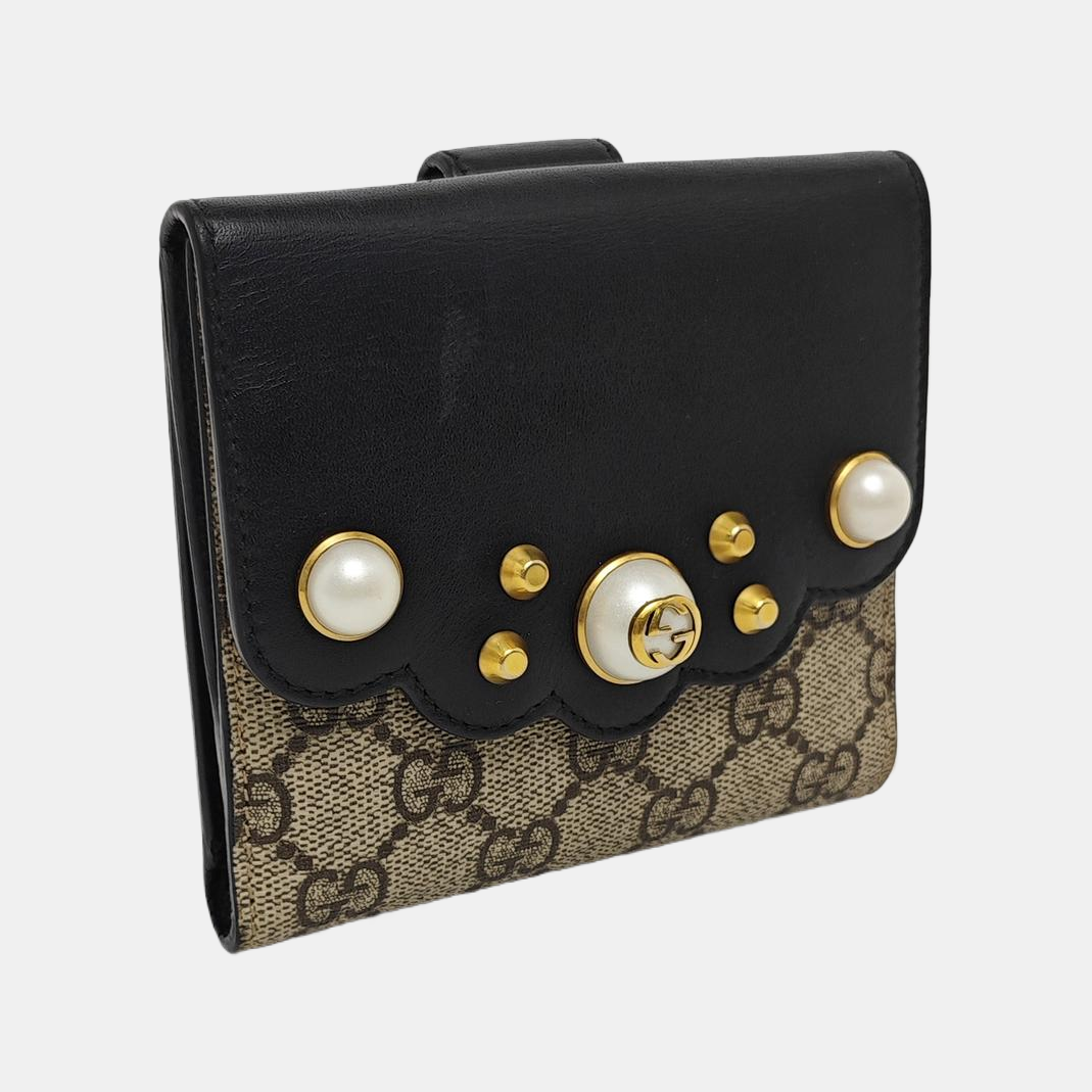 Monogram Coated Canvas Wallet Multicolor