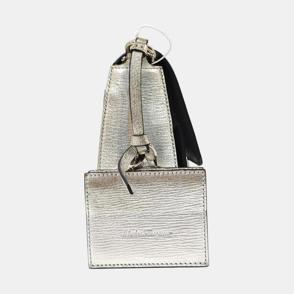 Gancino Calfskin Silver