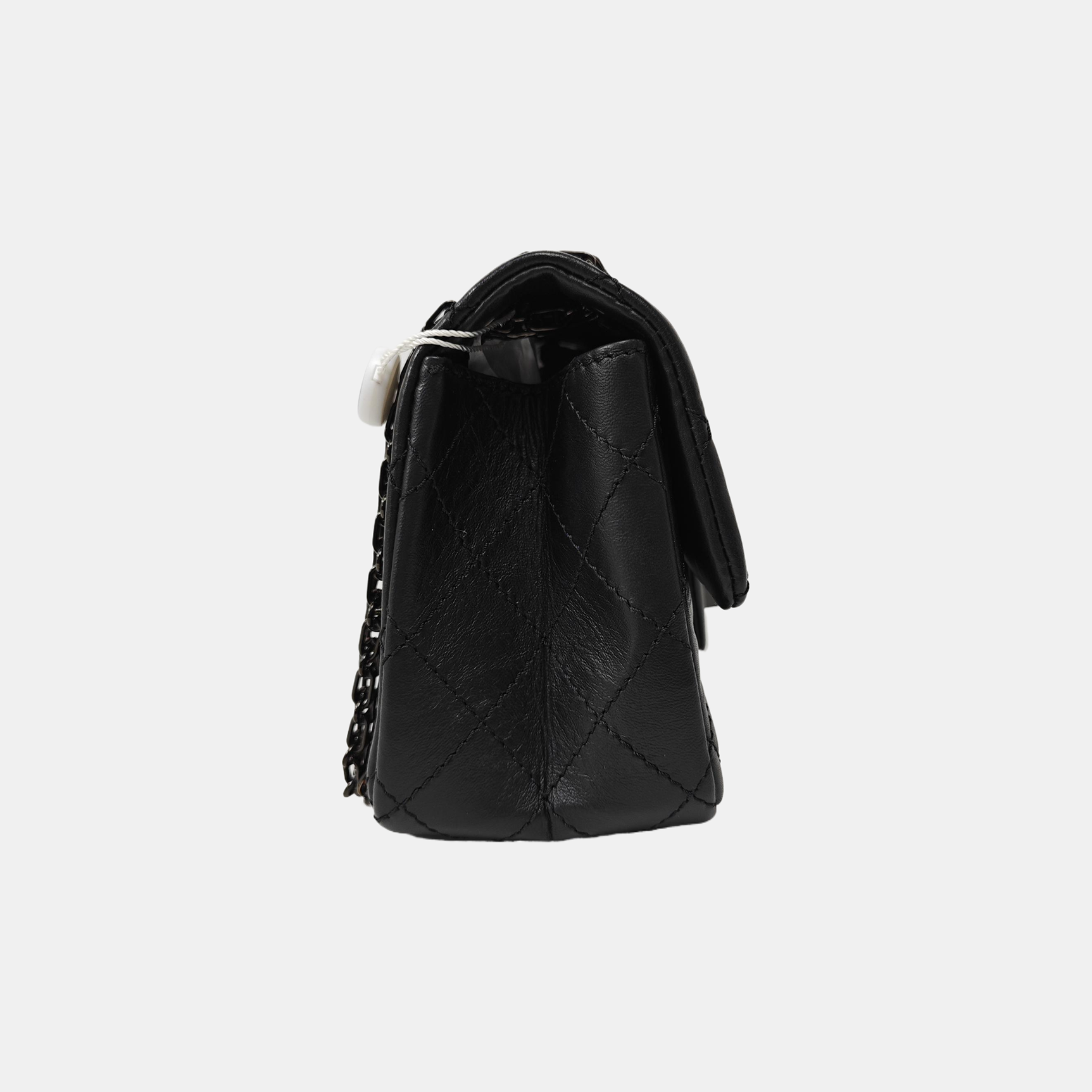 2.55 224 (mini) Quilted Calfskin Black