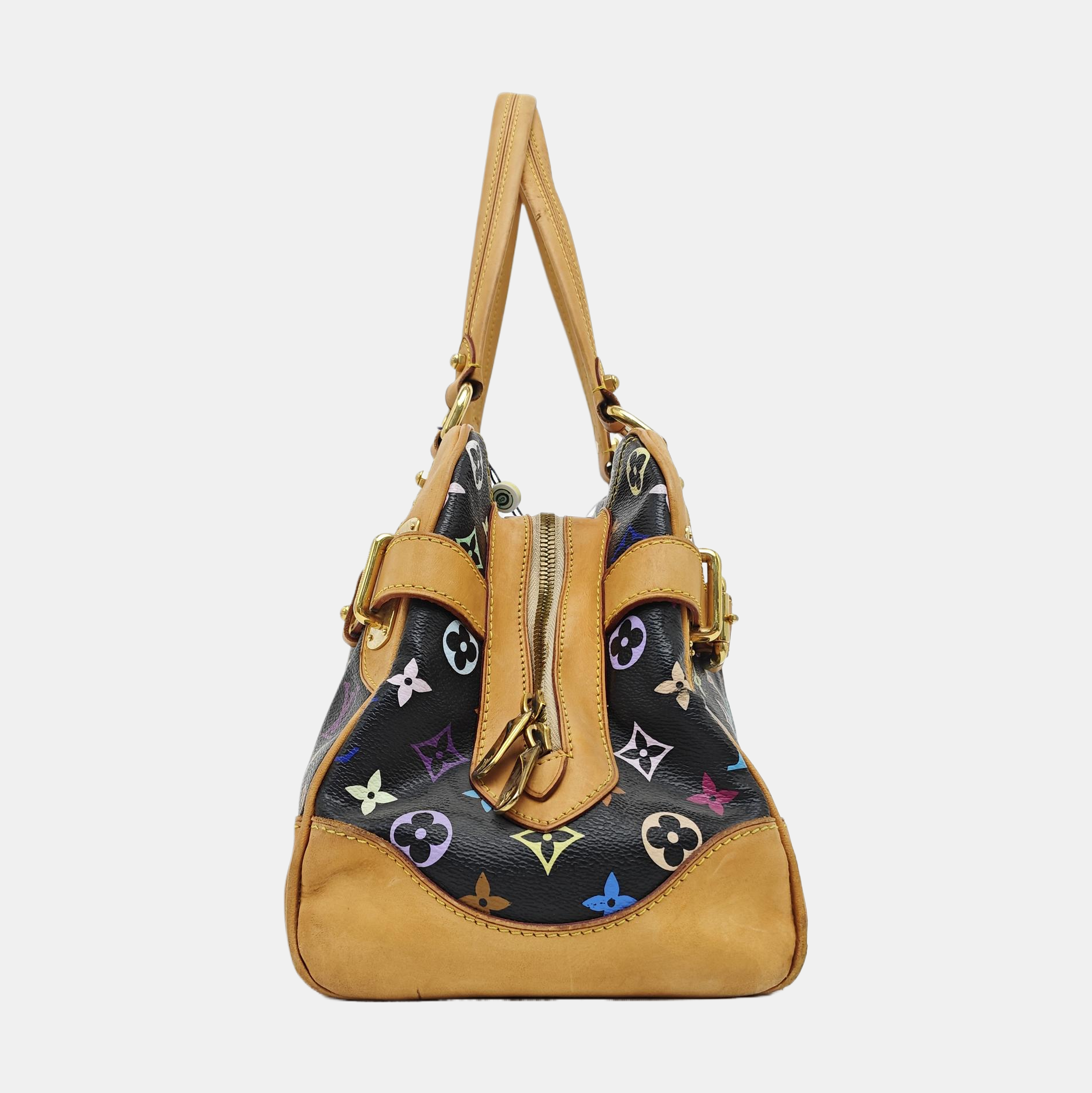 LV × TM CLAUDIA Monogram Coated Canvas Black