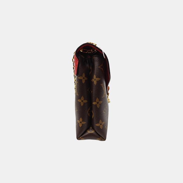 PALLAS BB Monogram Coated Canvas Brown