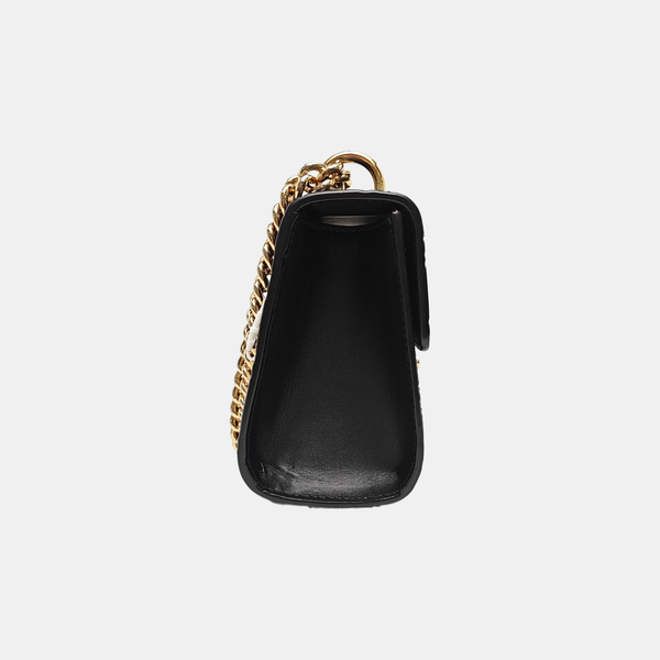 Padlock Small Monogram Calfskin Black