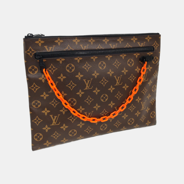 A4 Monogram Coated Canvas Brown