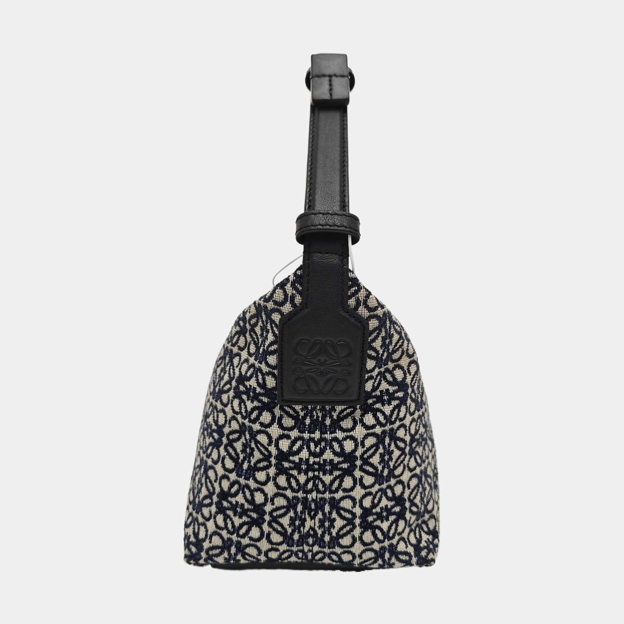 Monogram Canvas Top Handle Bag Blue