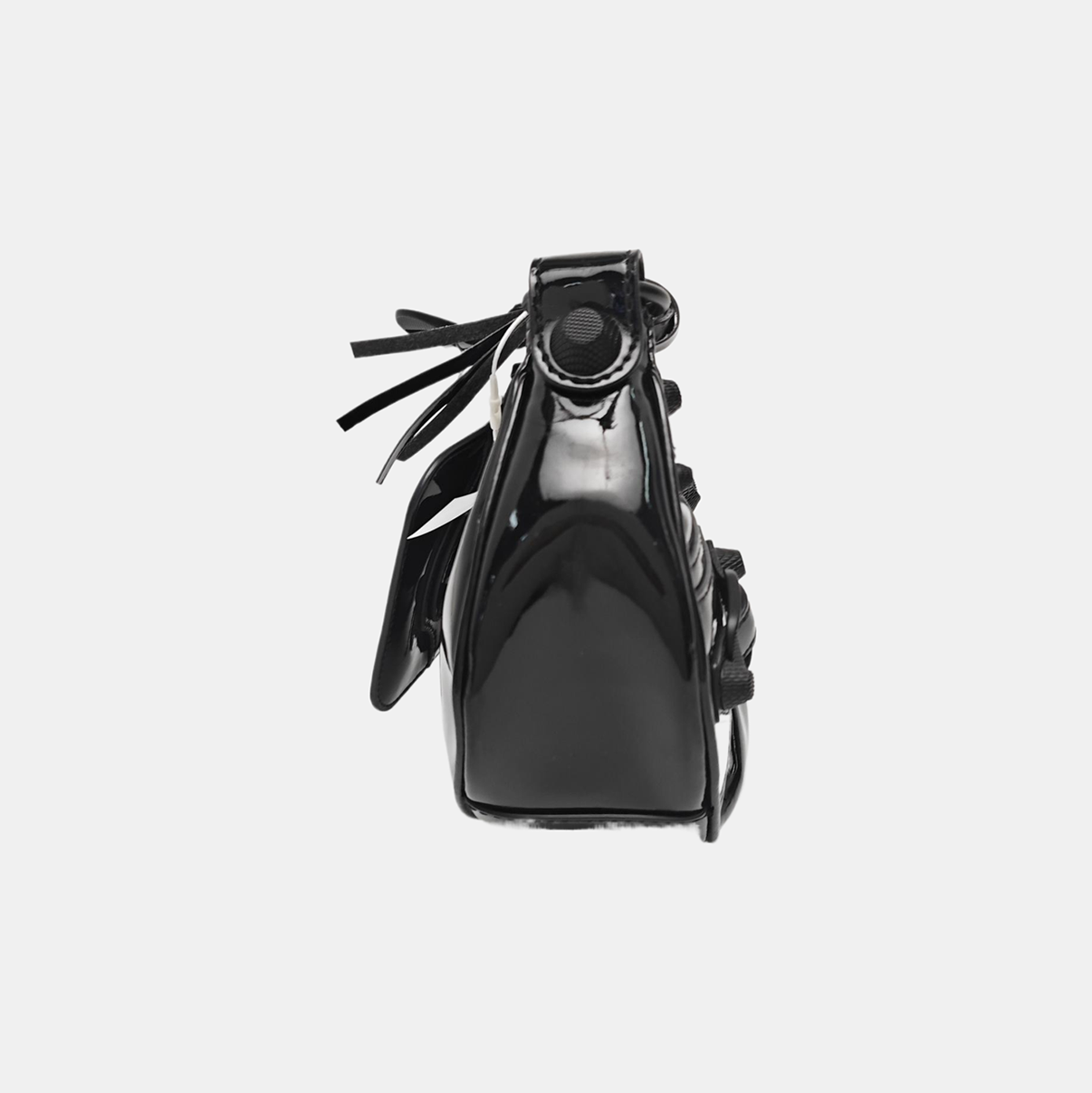 Le Cagole Small Patent Leather Black