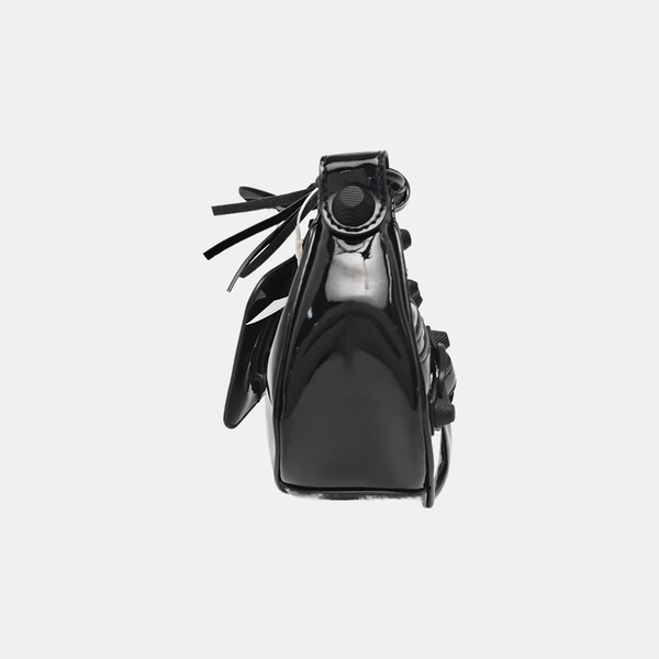 Le Cagole Small Patent Leather Black