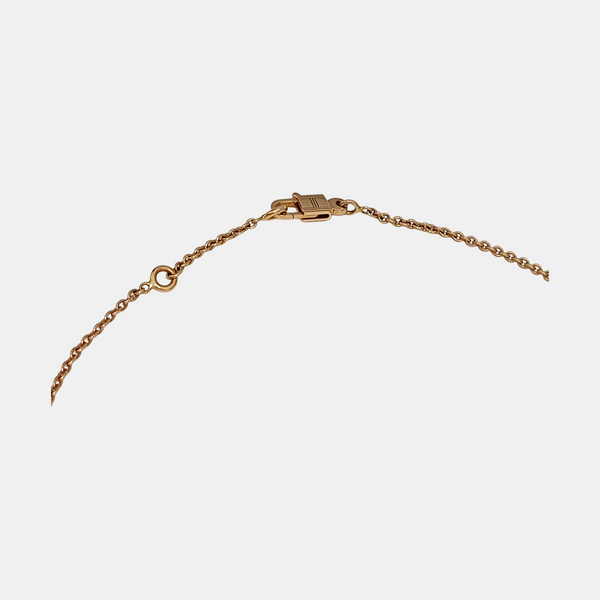 Amulettes Constance 18k Rose Gold Necklace