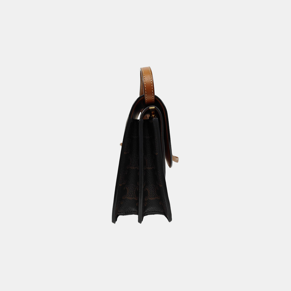 TRIOMPHE CANVAS Small Coated Canvas Brown