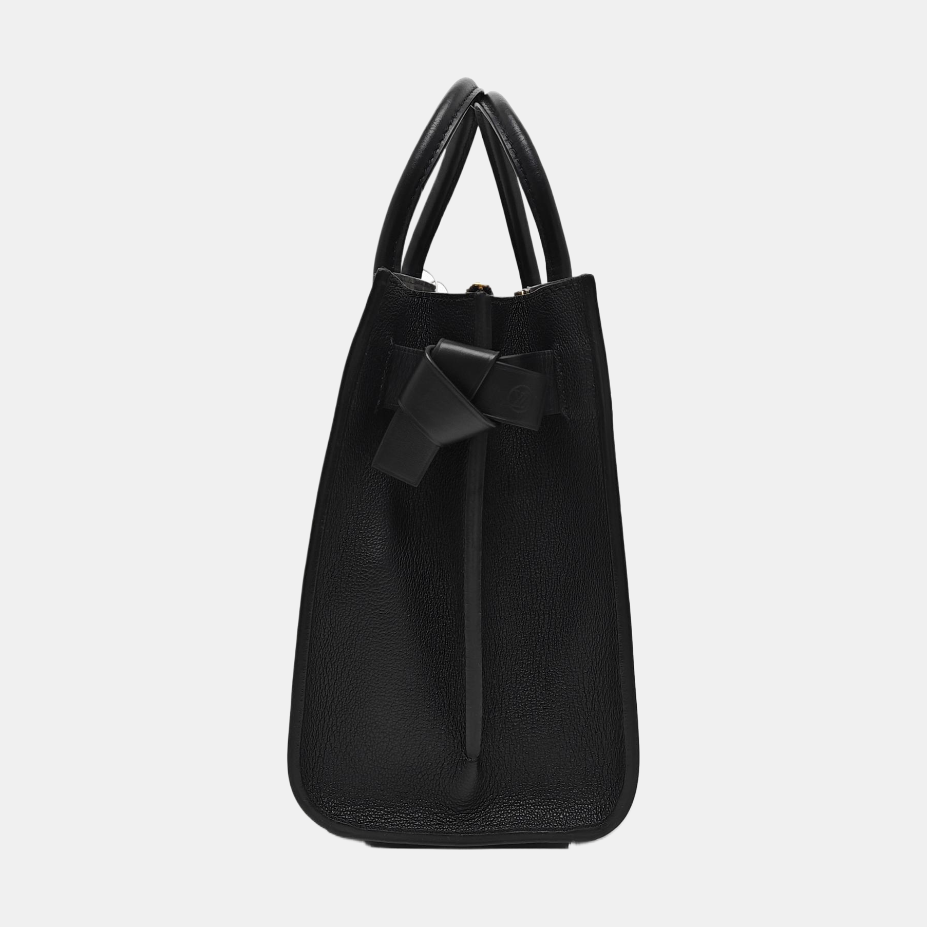 VERY MM Monogram Calfskin Black