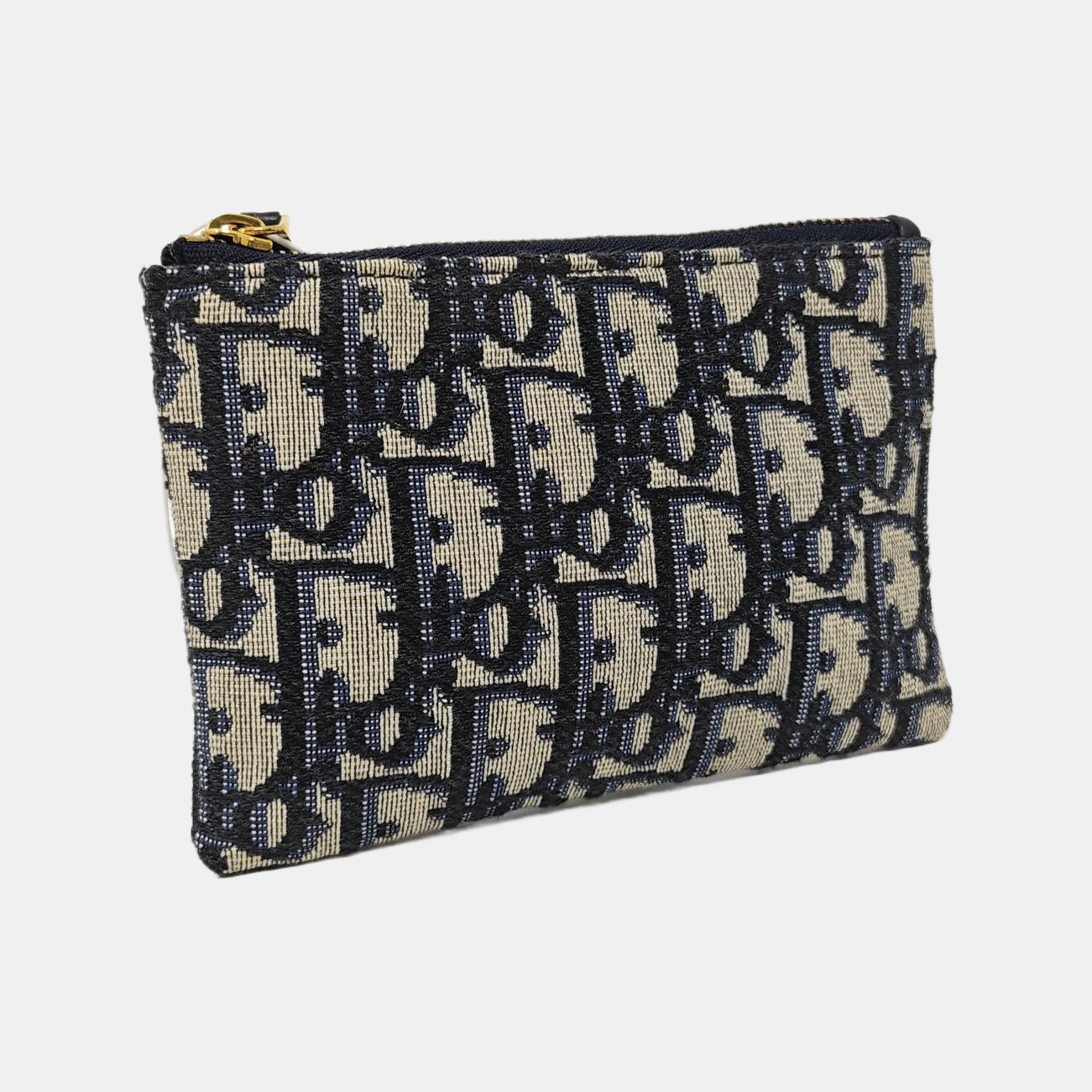 Oblique Canvas Wallet Blue