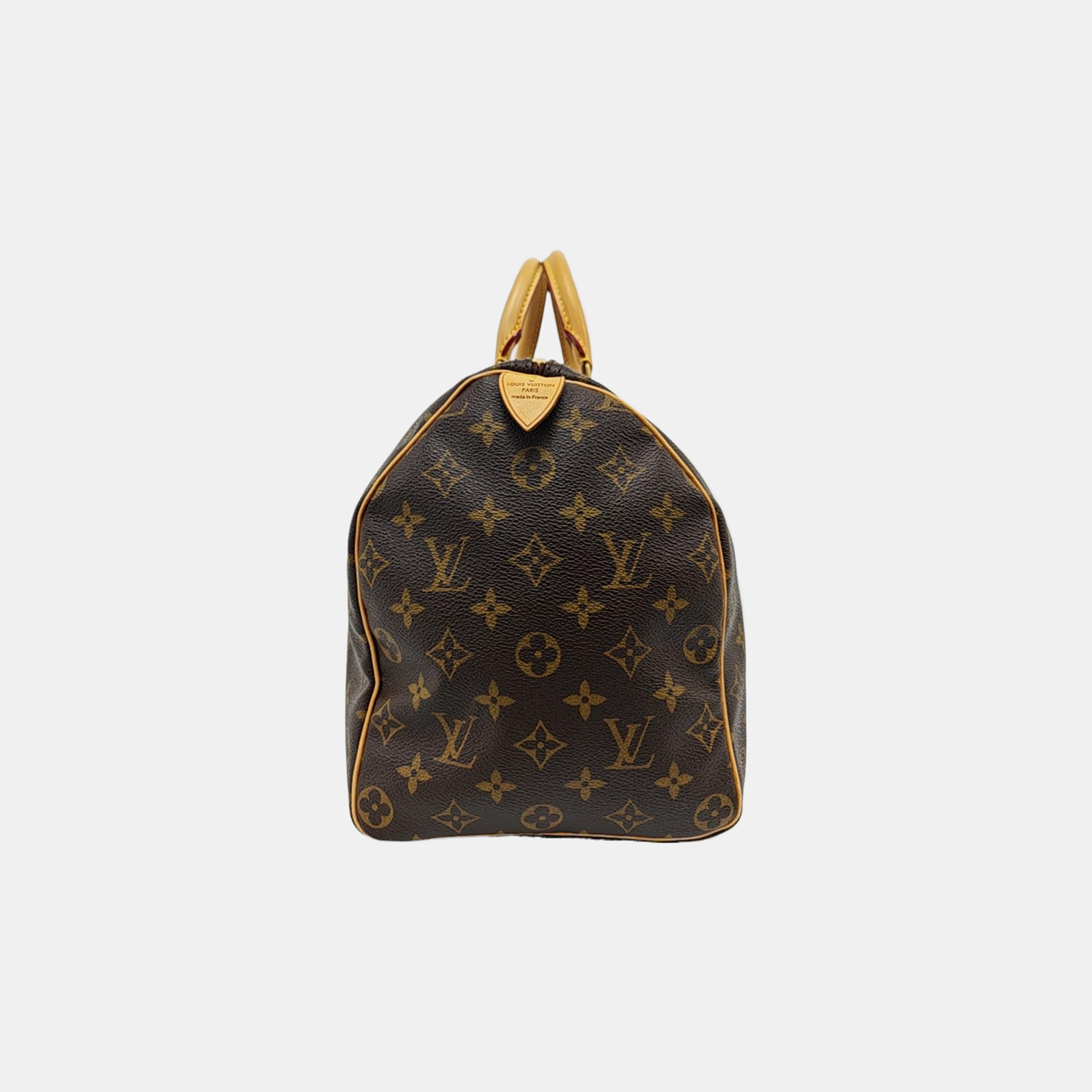 SPEEDY 35 Lona Revestida Monogram Marrón