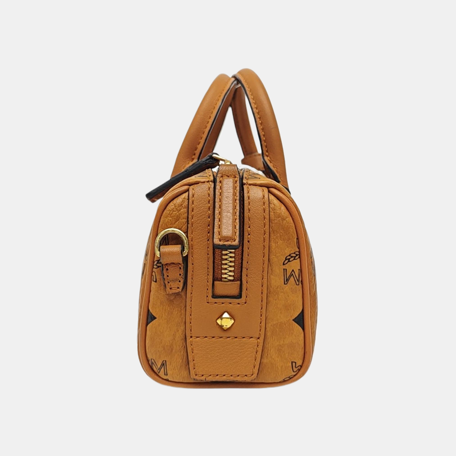 ESSENTIAL Monogram Coated Canvas Brown