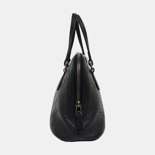 Dome Calfskin Black