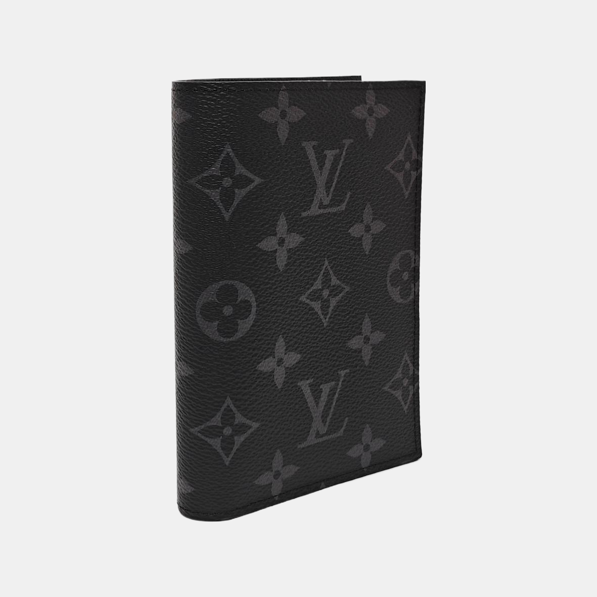 Monogram Coated Canvas Wallet Gray