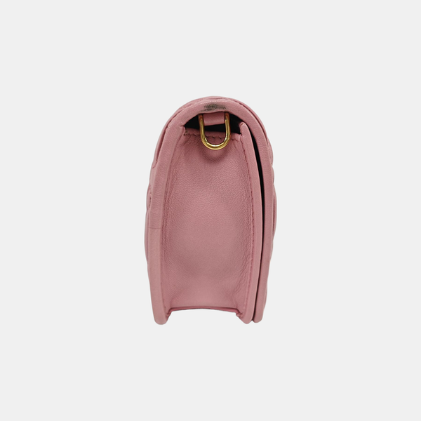 Crystal Mini Lambskin Pink