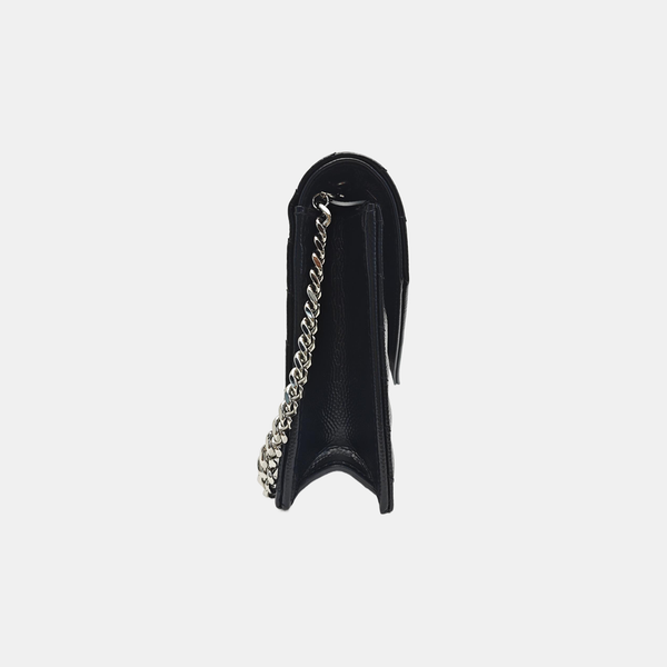MONOGRAM WOC Chevron Calfskin Black