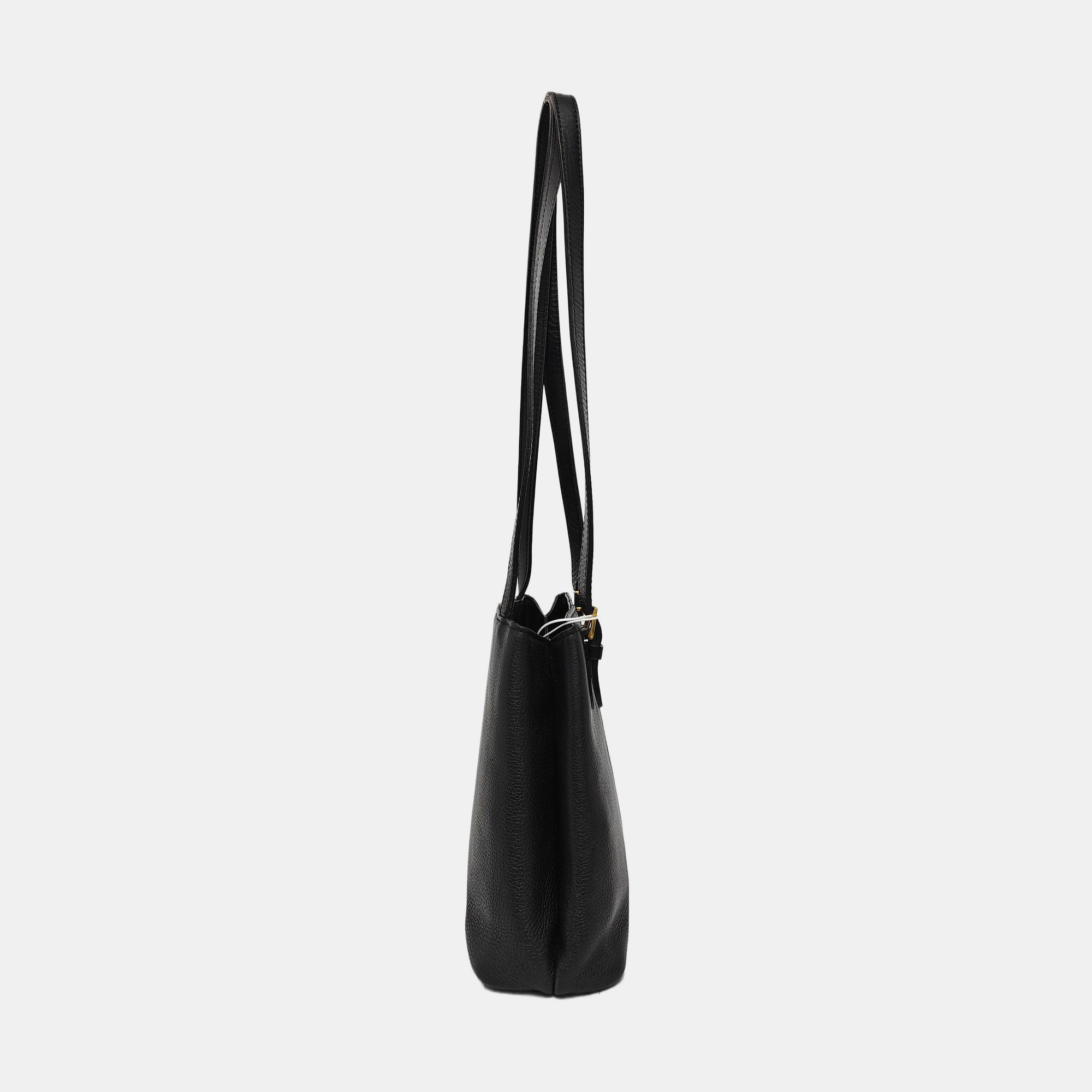 Calfskin Shoulder Bag Black