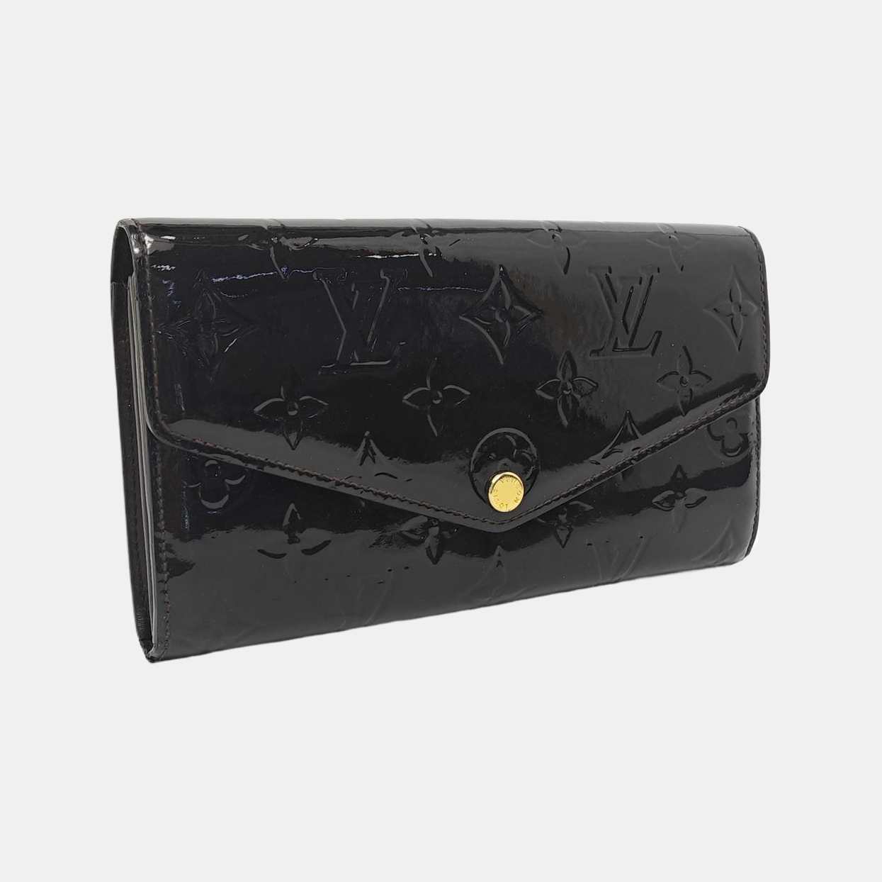 SARAH Patent Leather Red Wallet