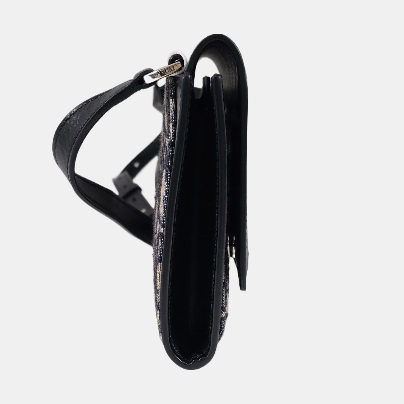 Oblique Calfskin Black