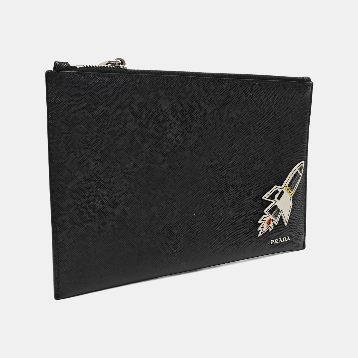 Calfskin Clutch Black