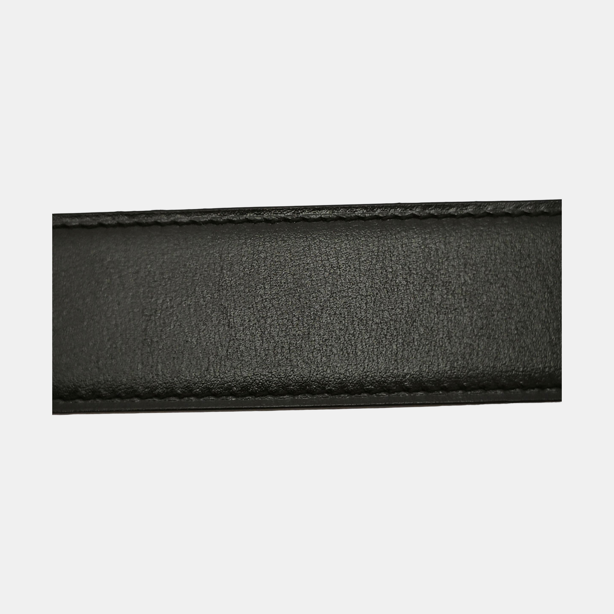 Leather Belt Blue