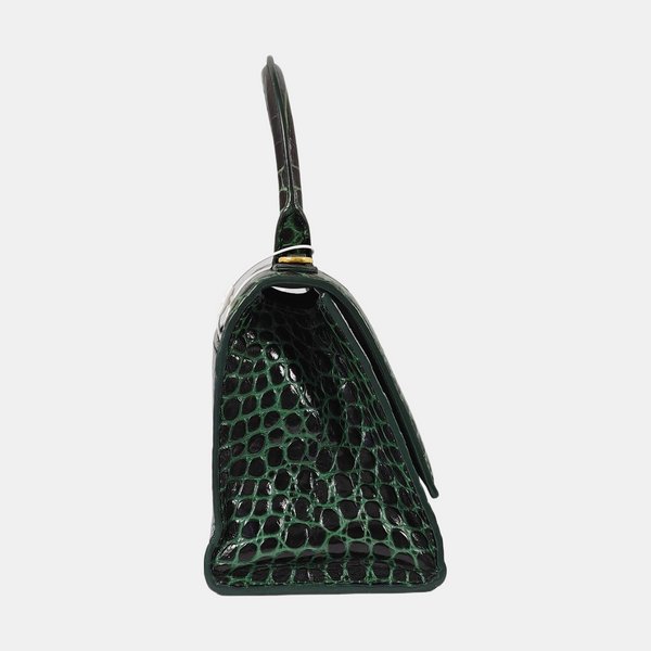 Hourglass S Calfskin Green
