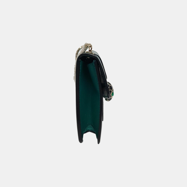 SERPENTI FOREVER Calfskin Green