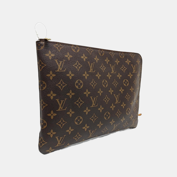 Etui Voyage MM Monogram Coated Canvas Brown