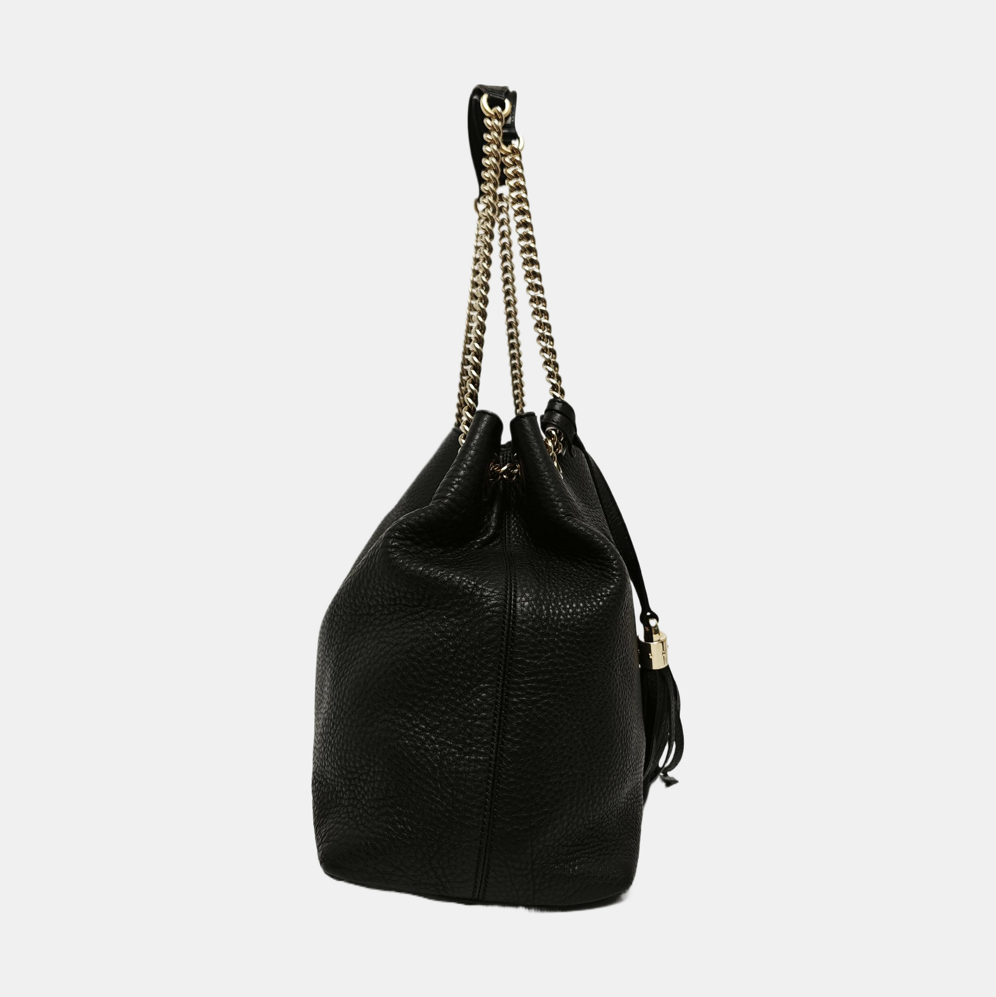 Authenticated pre-owned  Soho Calfskin Black - Shoulder Bag at Looply