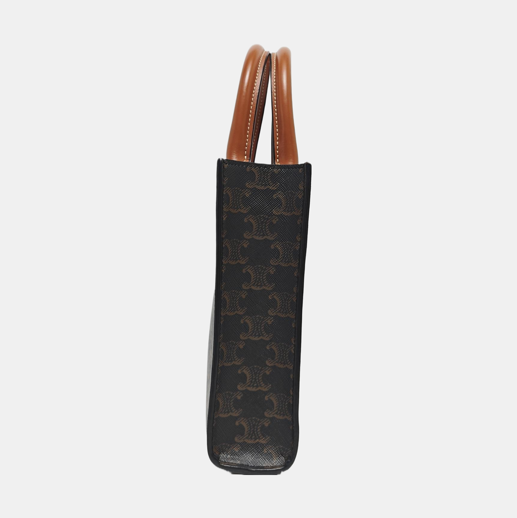 CABAS CELINE Mini Coated Canvas Brown